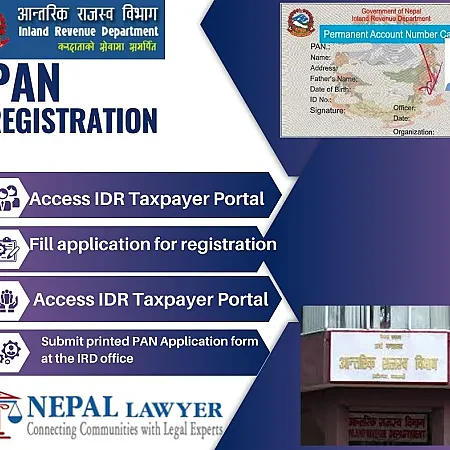 PAN registration process in Nepal 2025: Inland Revenue Department IRD