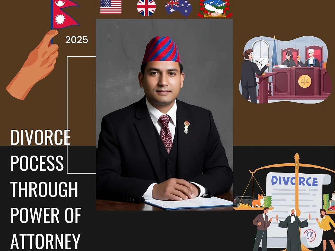 Can I File Divorce From Abroad in Nepal? Step-By Step-Guide to International divorce through Power OF Attorney