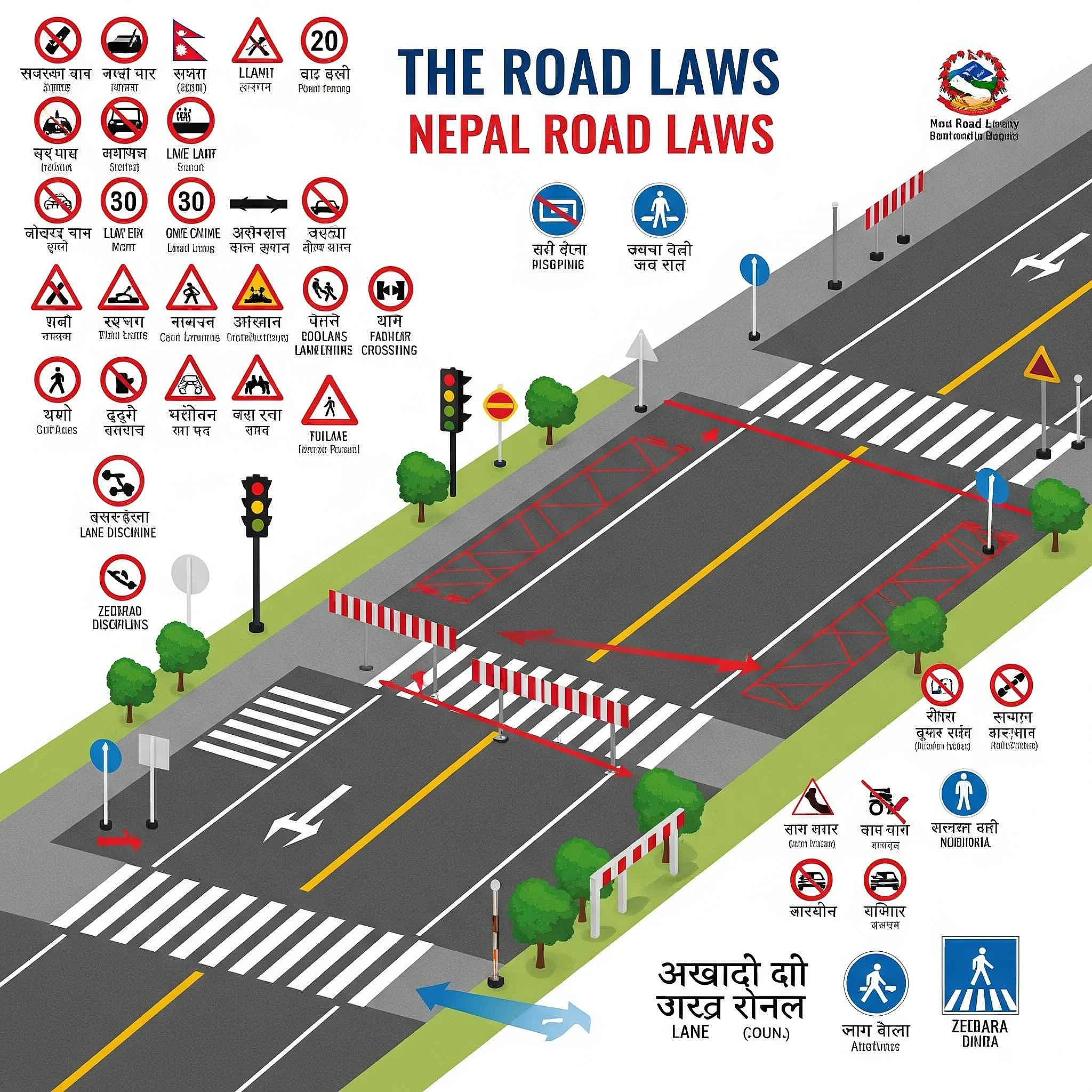How to Navigate Road Laws in Nepal: Complete Guide 2025
