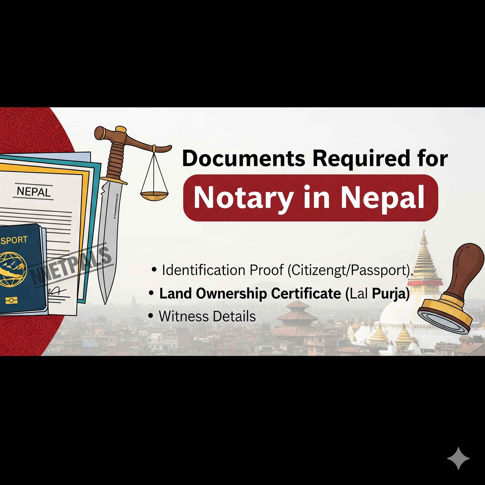 Documents Required for Notary in Nepal
