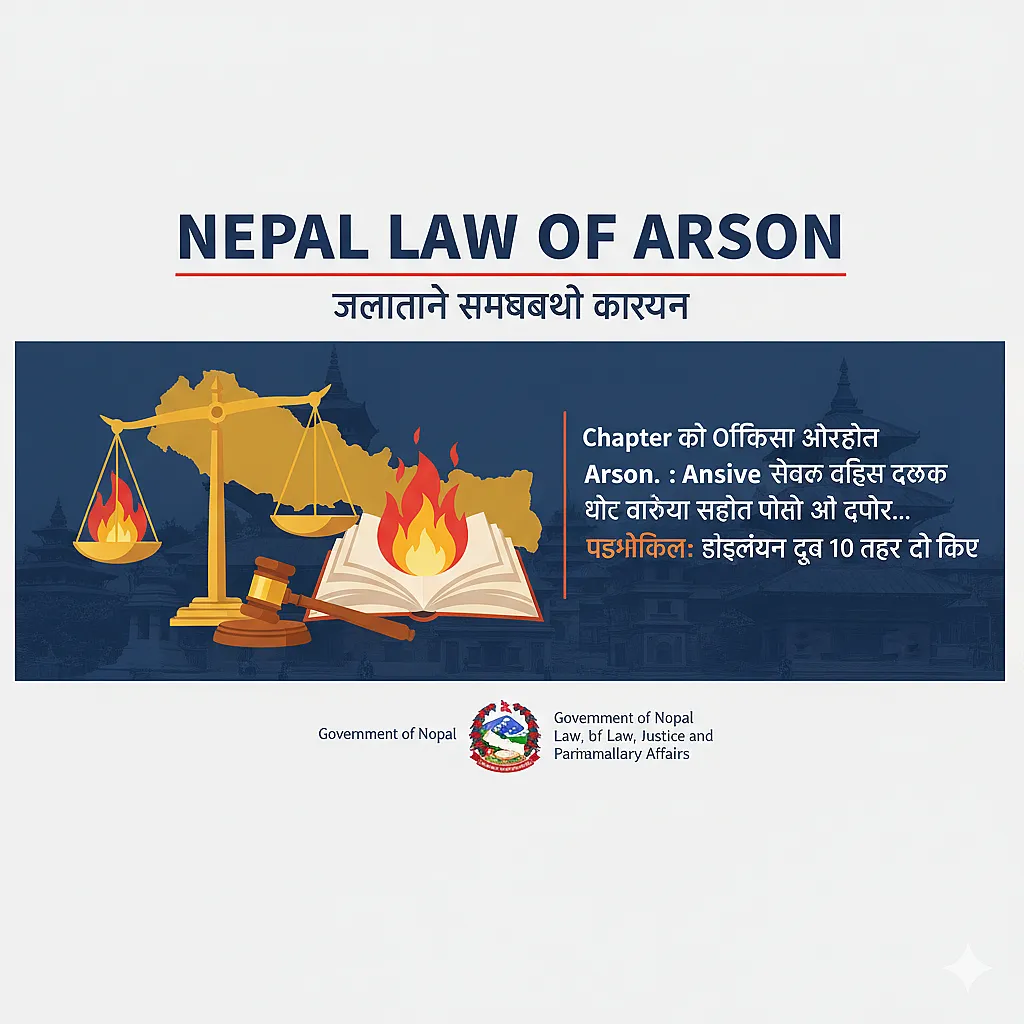 Punishment for Arson in Nepal