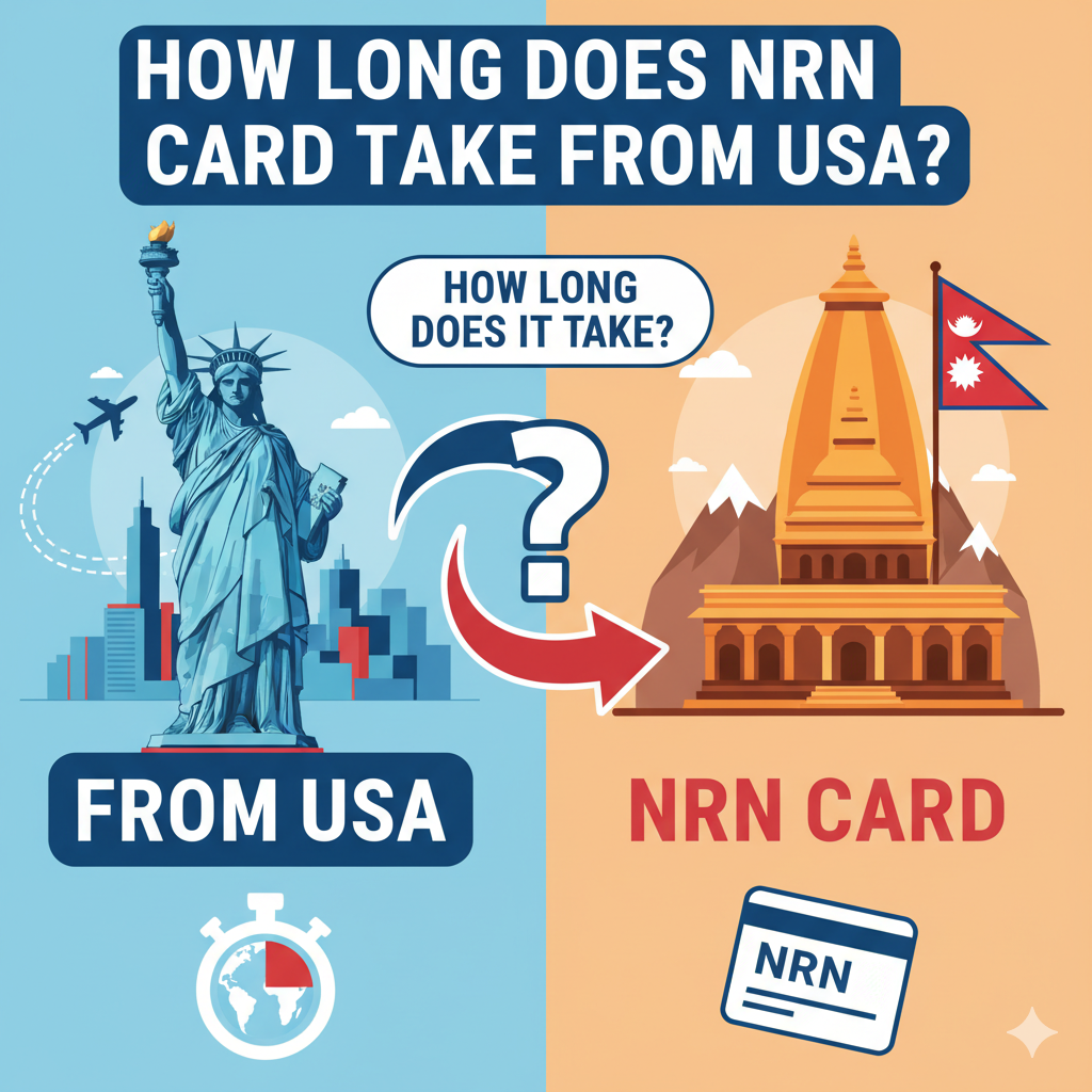 How Long Does NRN Card Take from USA