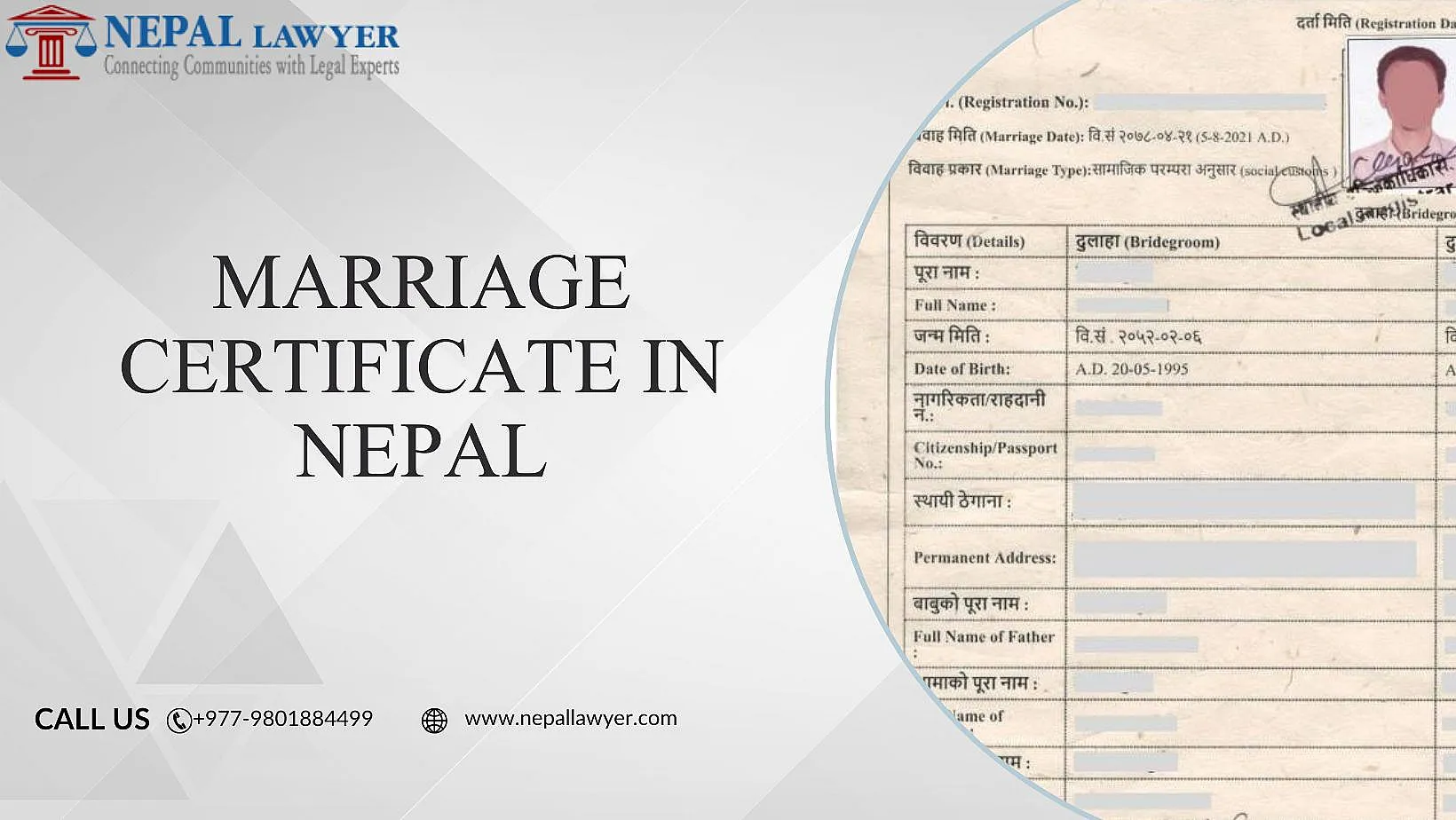 Marriage Certificate in Nepal