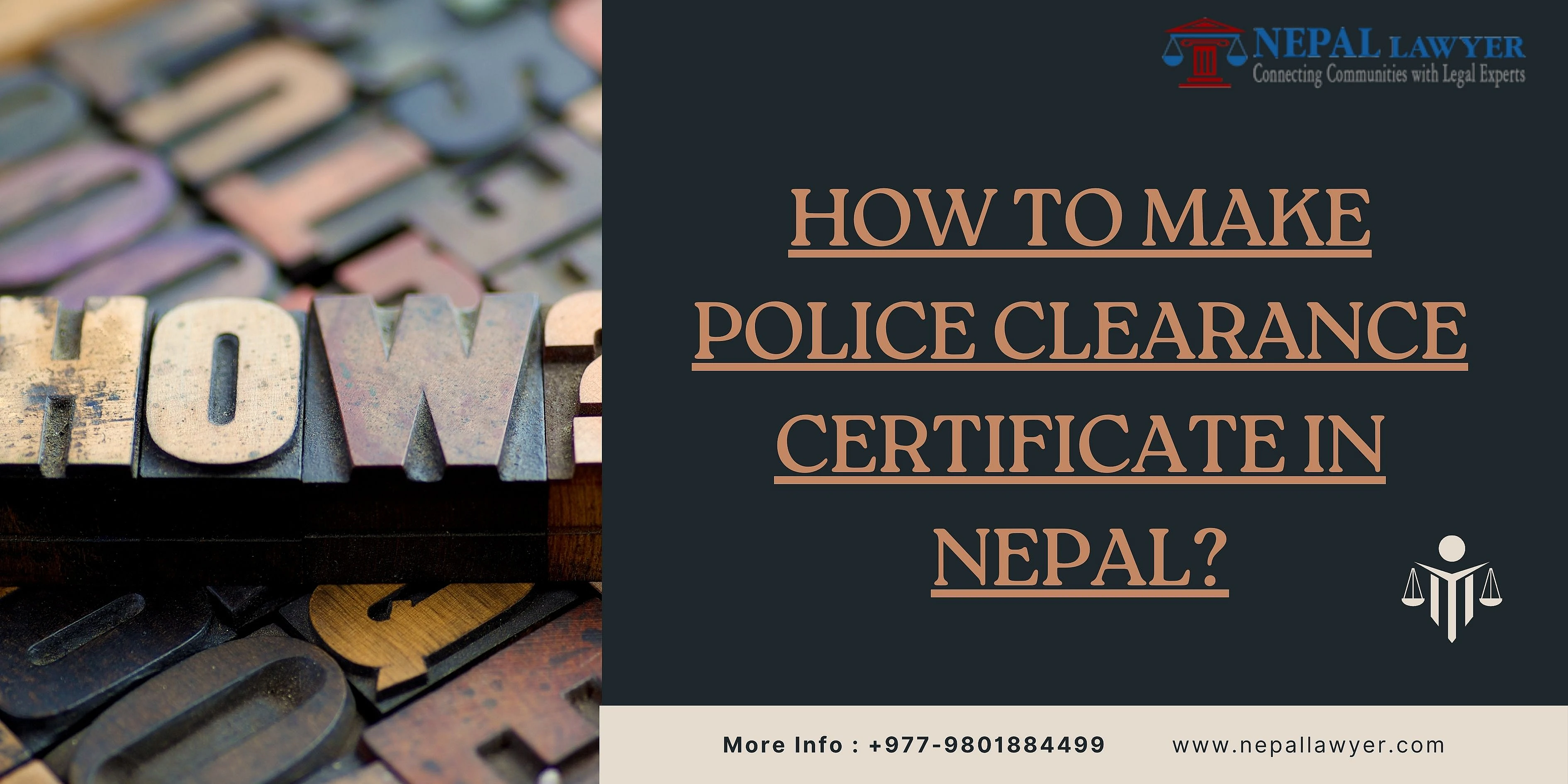 How to make Police Clearance Certificate in nepal?