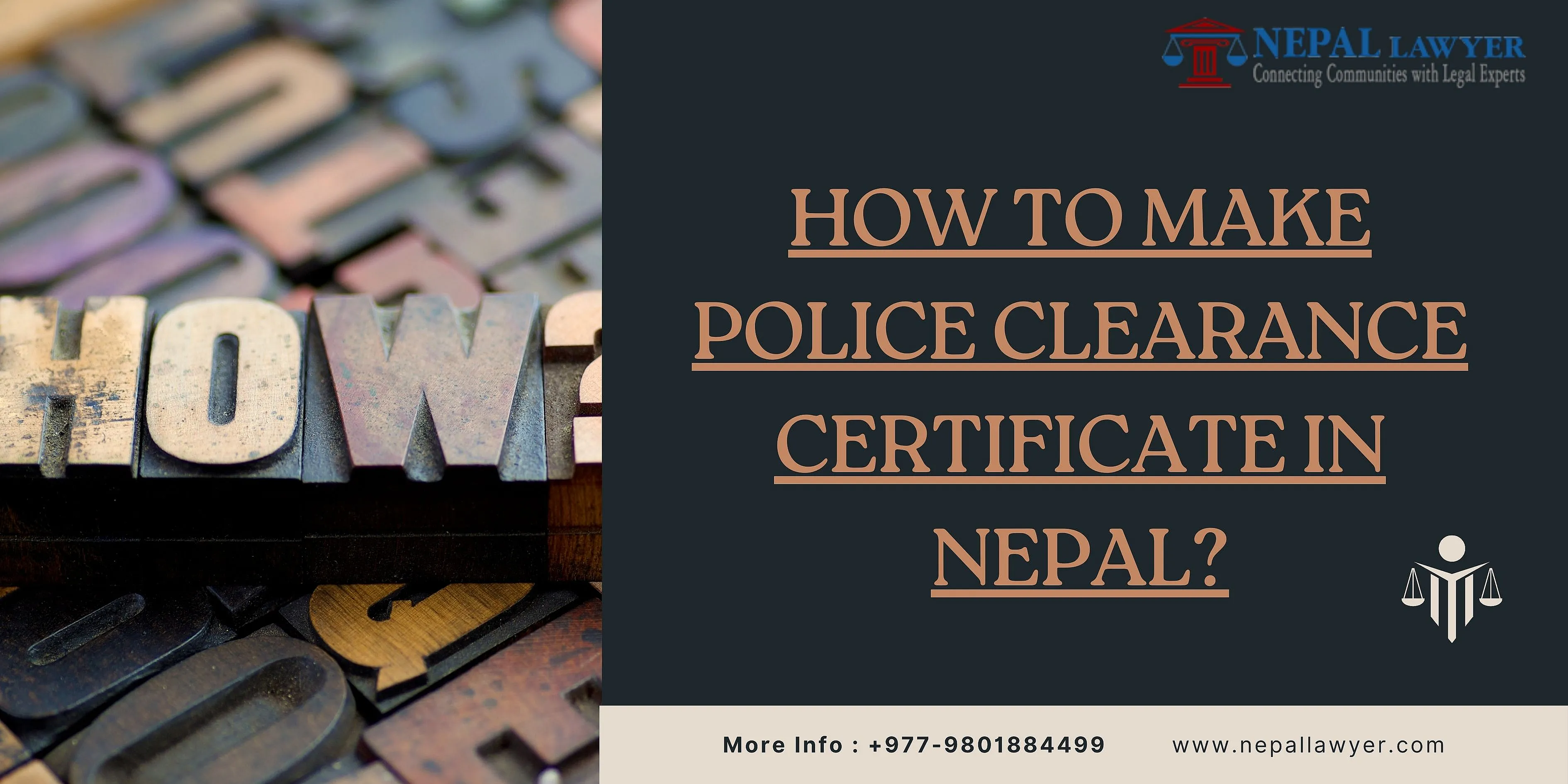How to make Police Clearance Certificate in nepal?