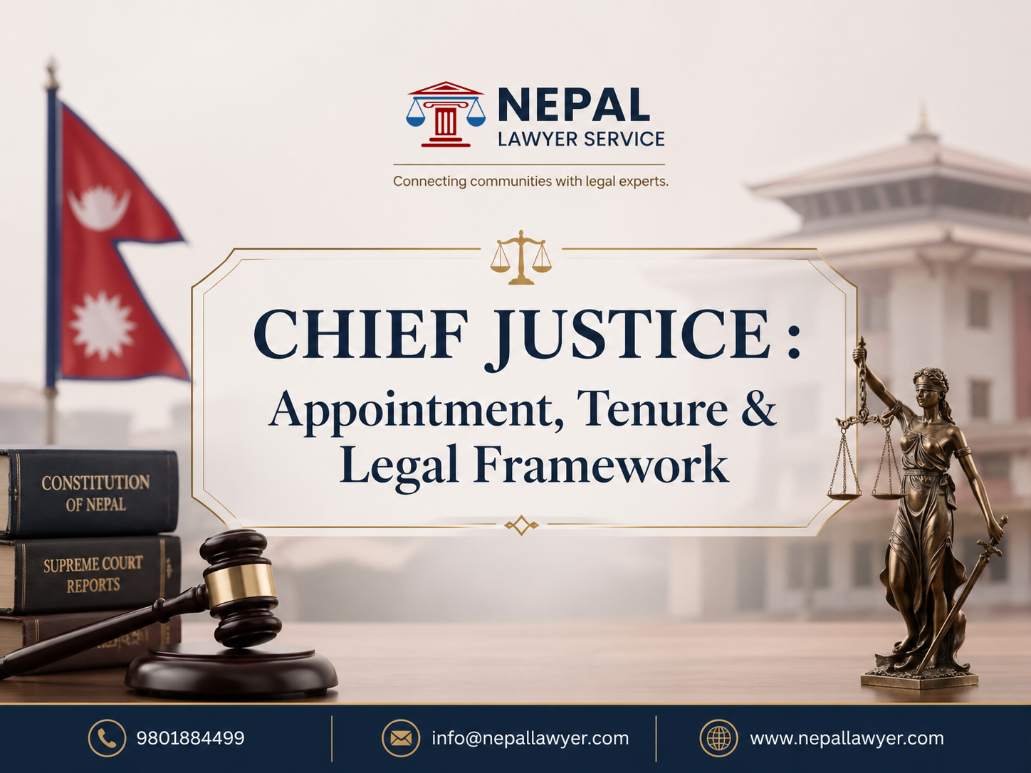 CHIEF JUSTICE: Appointment, Authority, Tenure & Legal Framework