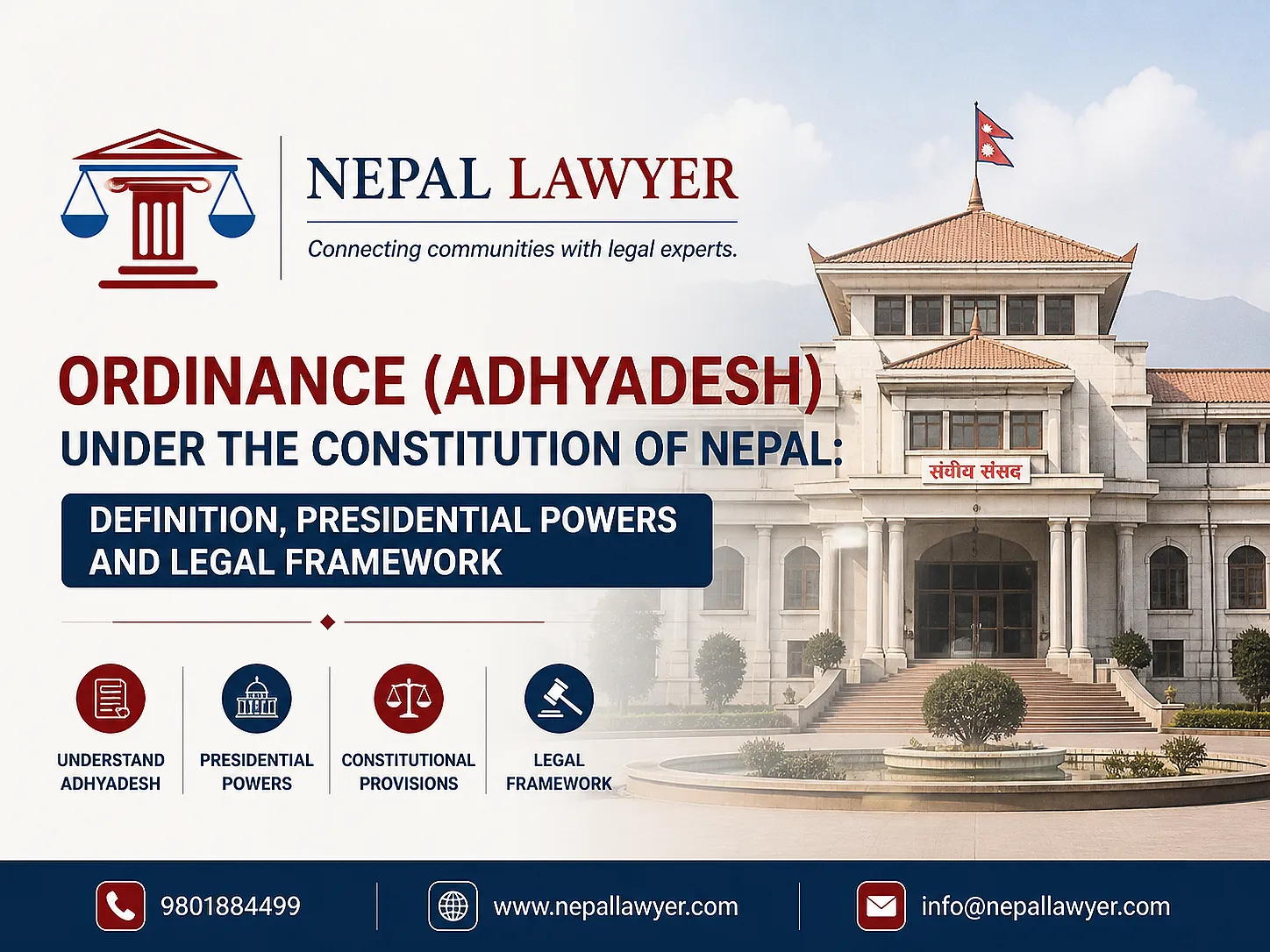 Ordinance ( अध्यादेश ) Under the Constitution of Nepal: Definition, Presidential Powers and Legal Framework