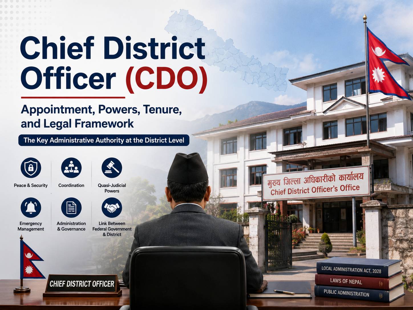 Chief District Officer (CDO) in Nepal: Appointment, Powers, Tenure, and Legal Framework