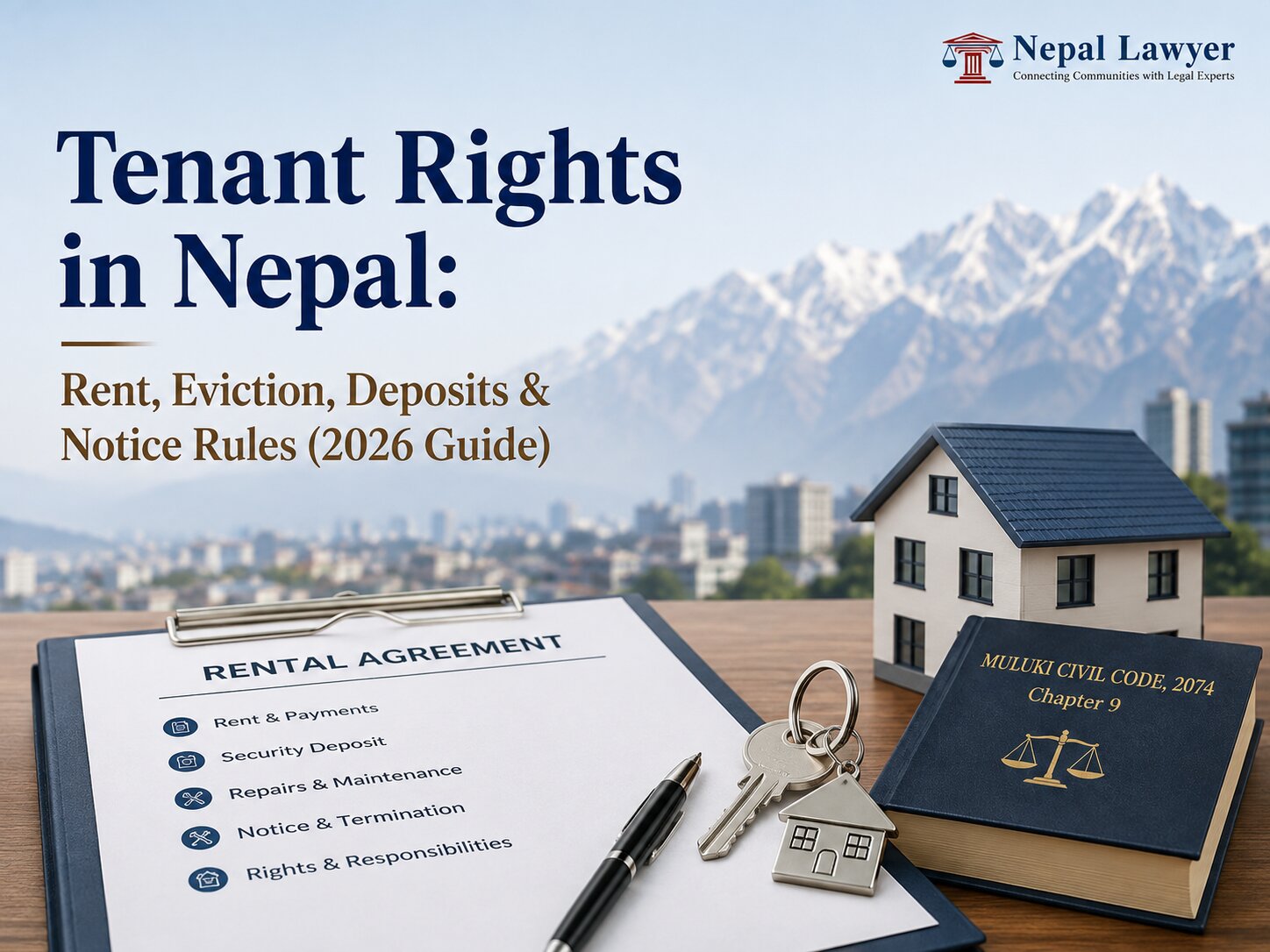 Tenant Rights in Nepal: Rent, Eviction, Deposits & Notice Rules (2026 Guide)
