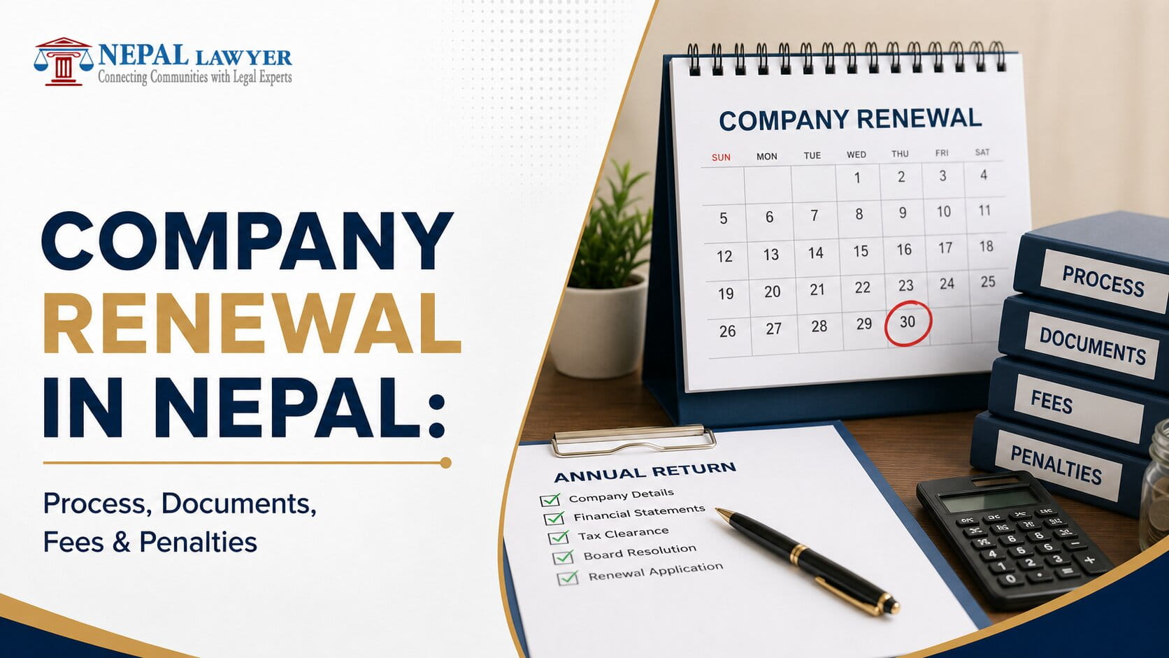 Company Renewal in Nepal: Process, Documents, Fees & Penalties
