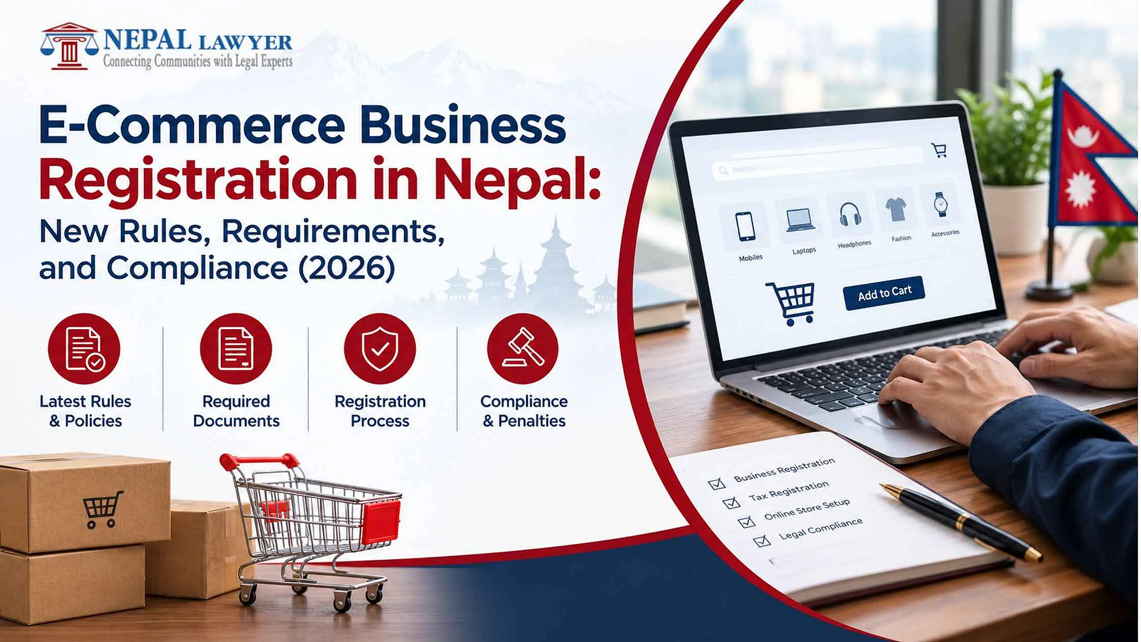 E-Commerce Business Registration in Nepal: New Rules, Requirements, and Compliance (2026)