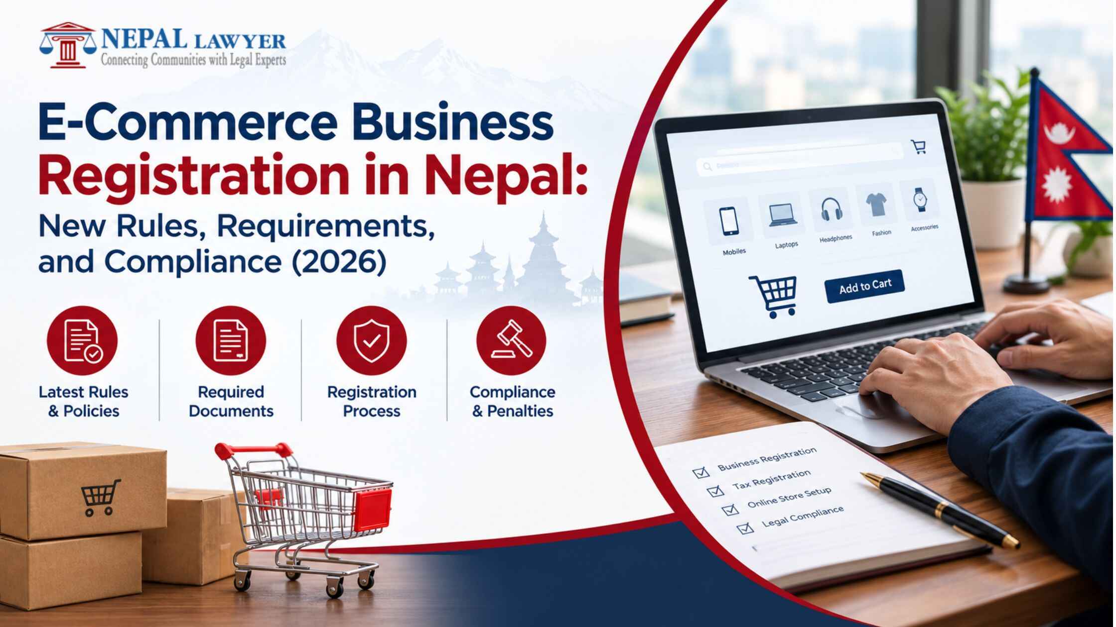 E-Commerce Business Registration in Nepal: New Rules, Requirements, and Compliance (2026)