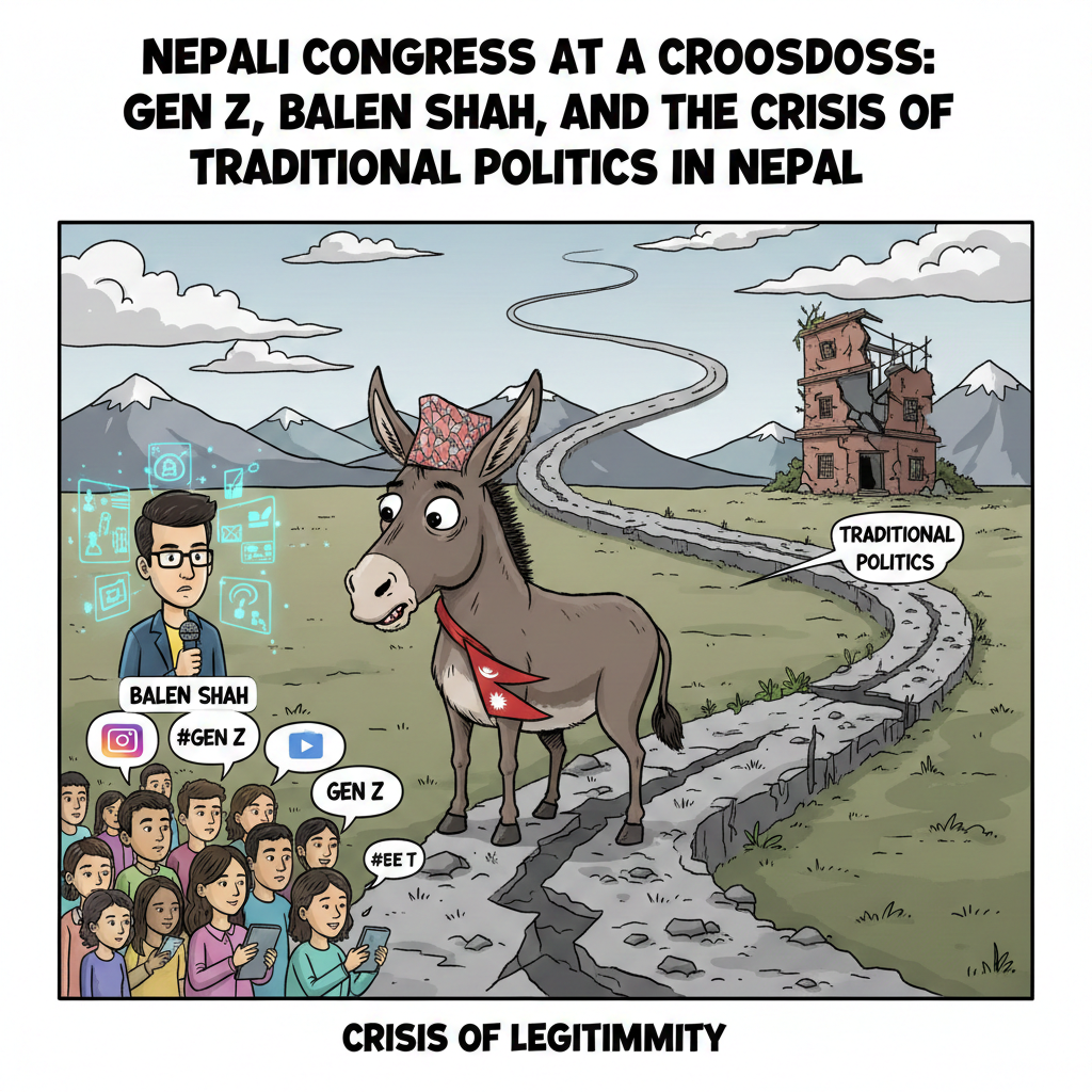 Nepali Congress at a Crossroads: Gen Z, Balen Shah, and the Crisis of Traditional Politics in Nepal